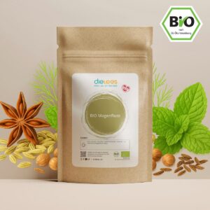 BIO Magenfluss Tee – Beruhigender Bio-Kräutertee mit Anis, Fenchel, Pfefferminze, Koriander & Kümmel