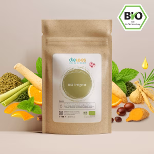 BIO Freigeist Tee – Belebender Bio-Kräutertee mit Mate, grünem Tee, Ashwagandha, Ginseng & Zitrusnoten